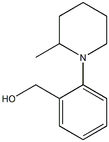 [2-(2-methylpiperidin-1-yl)phenyl]methanol Struktur