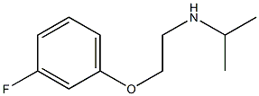 [2-(3-fluorophenoxy)ethyl](propan-2-yl)amine Struktur