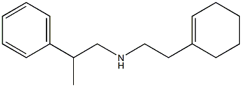 [2-(cyclohex-1-en-1-yl)ethyl](2-phenylpropyl)amine Struktur