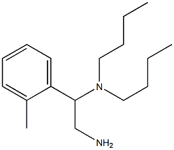 [2-amino-1-(2-methylphenyl)ethyl]dibutylamine Struktur