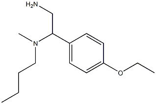 [2-amino-1-(4-ethoxyphenyl)ethyl](butyl)methylamine Struktur