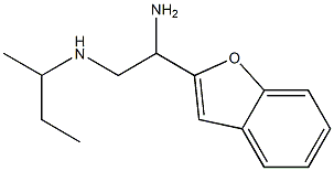 [2-amino-2-(1-benzofuran-2-yl)ethyl](methyl)propan-2-ylamine Struktur