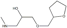 [2-hydroxy-3-(oxolan-2-ylmethoxy)propyl](methyl)amine Struktur