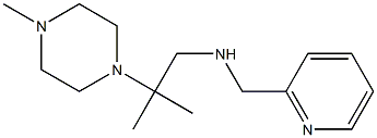 [2-methyl-2-(4-methylpiperazin-1-yl)propyl](pyridin-2-ylmethyl)amine Struktur