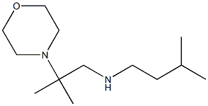 [2-methyl-2-(morpholin-4-yl)propyl](3-methylbutyl)amine Struktur