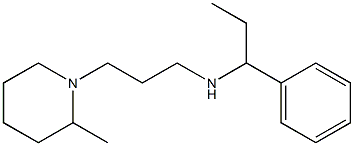 [3-(2-methylpiperidin-1-yl)propyl](1-phenylpropyl)amine Struktur