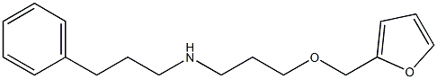 [3-(furan-2-ylmethoxy)propyl](3-phenylpropyl)amine Struktur