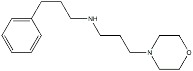 [3-(morpholin-4-yl)propyl](3-phenylpropyl)amine Struktur