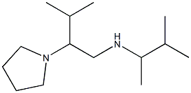 [3-methyl-2-(pyrrolidin-1-yl)butyl](3-methylbutan-2-yl)amine Struktur