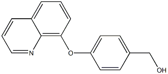 [4-(quinolin-8-yloxy)phenyl]methanol Struktur