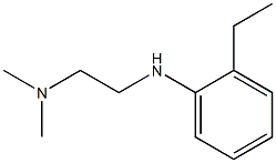 {2-[(2-ethylphenyl)amino]ethyl}dimethylamine Struktur