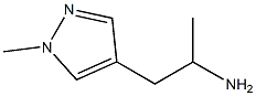 1-(1-methyl-1H-pyrazol-4-yl)propan-2-amine Struktur