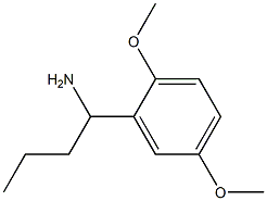 1-(2,5-dimethoxyphenyl)butan-1-amine Struktur