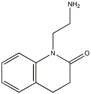 1-(2-aminoethyl)-3,4-dihydroquinolin-2(1H)-one Struktur