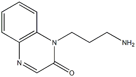 1-(3-aminopropyl)-1,2-dihydroquinoxalin-2-one Struktur