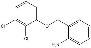 2-(2,3-dichlorophenoxymethyl)aniline Struktur