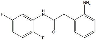 2-(2-aminophenyl)-N-(2,5-difluorophenyl)acetamide Struktur