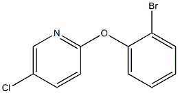 2-(2-bromophenoxy)-5-chloropyridine Struktur