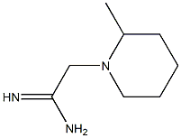 2-(2-methylpiperidin-1-yl)ethanimidamide Struktur