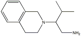 2-(3,4-dihydroisoquinolin-2(1H)-yl)-3-methylbutan-1-amine Struktur