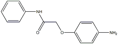 2-(4-aminophenoxy)-N-phenylacetamide Struktur