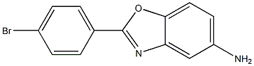 2-(4-bromophenyl)-1,3-benzoxazol-5-amine Struktur