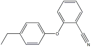 2-(4-ethylphenoxy)benzonitrile Struktur