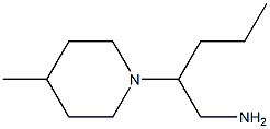 2-(4-methylpiperidin-1-yl)pentan-1-amine Struktur