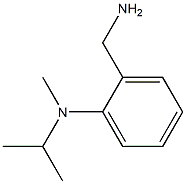 2-(aminomethyl)-N-methyl-N-(propan-2-yl)aniline Struktur