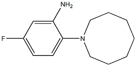 2-(azocan-1-yl)-5-fluoroaniline Struktur