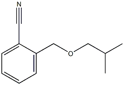 2-(isobutoxymethyl)benzonitrile Struktur