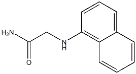 2-(naphthalen-1-ylamino)acetamide Struktur