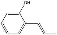 2-(prop-1-en-1-yl)phenol Struktur