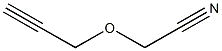 2-(prop-2-yn-1-yloxy)acetonitrile Struktur