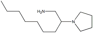 2-(pyrrolidin-1-yl)nonan-1-amine Struktur