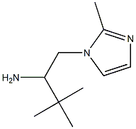 2,2-dimethyl-1-[(2-methyl-1H-imidazol-1-yl)methyl]propylamine Struktur