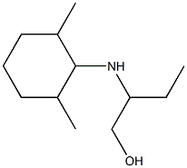 2-[(2,6-dimethylcyclohexyl)amino]butan-1-ol Struktur