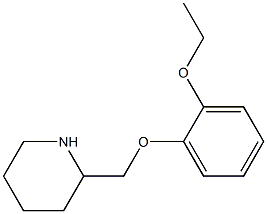 2-[(2-ethoxyphenoxy)methyl]piperidine Struktur