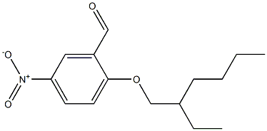 2-[(2-ethylhexyl)oxy]-5-nitrobenzaldehyde Struktur