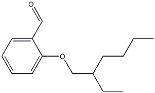 2-[(2-ethylhexyl)oxy]benzaldehyde Struktur