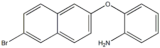 2-[(6-bromonaphthalen-2-yl)oxy]aniline Struktur