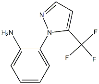 2-[5-(trifluoromethyl)-1H-pyrazol-1-yl]aniline Struktur