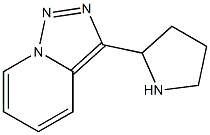 2-{[1,2,4]triazolo[3,4-a]pyridin-3-yl}pyrrolidine Struktur