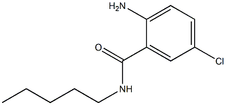 2-amino-5-chloro-N-pentylbenzamide Struktur