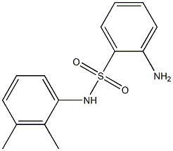 2-amino-N-(2,3-dimethylphenyl)benzenesulfonamide Struktur