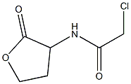 2-chloro-N-(2-oxooxolan-3-yl)acetamide Struktur