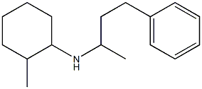 2-methyl-N-(4-phenylbutan-2-yl)cyclohexan-1-amine Struktur