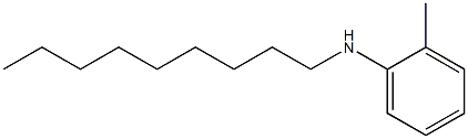 2-methyl-N-nonylaniline Struktur