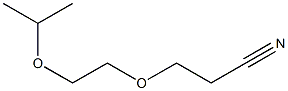 3-(2-isopropoxyethoxy)propanenitrile Struktur