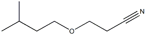 3-(3-methylbutoxy)propanenitrile Struktur